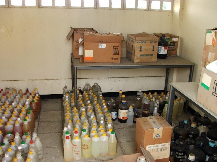 Controlled chemical storage & inventory